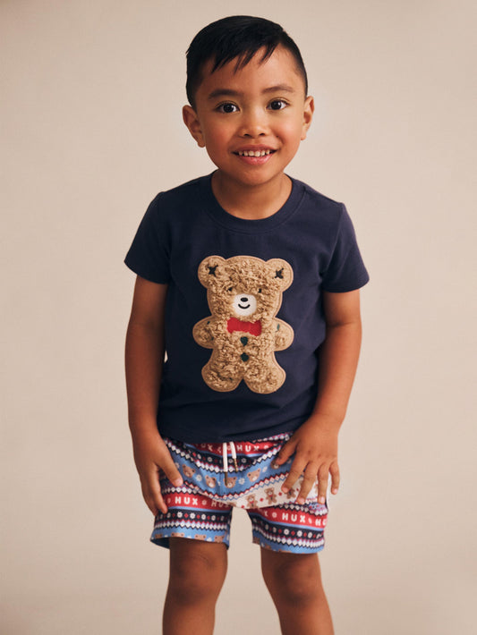 Huxbaby Festive Huxbear Swim Shorts