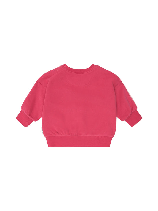 Huxbaby Cherry Racer Stripe Sweatshirt