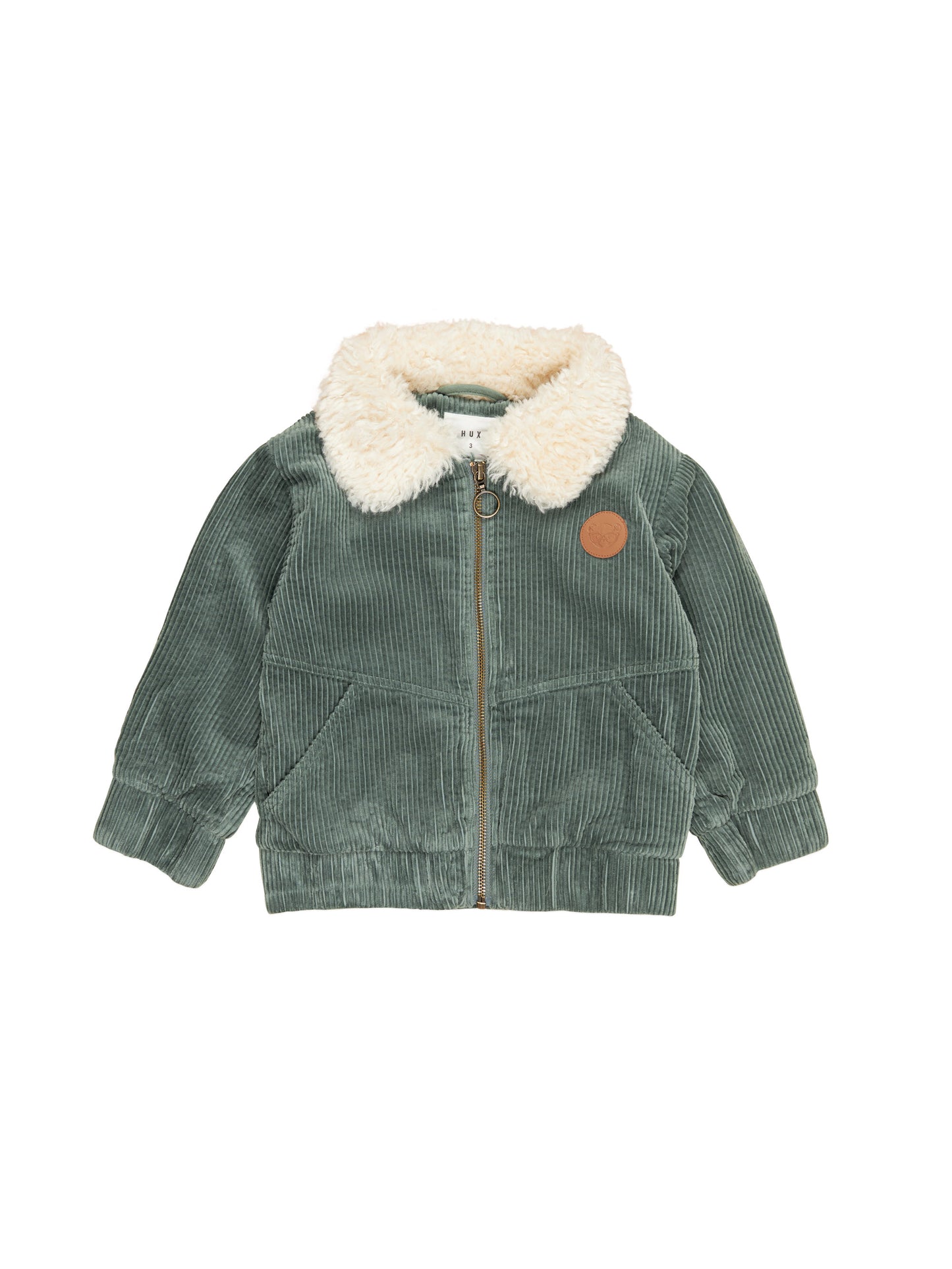 Huxbaby 80's Cord Jacket Light Spruce