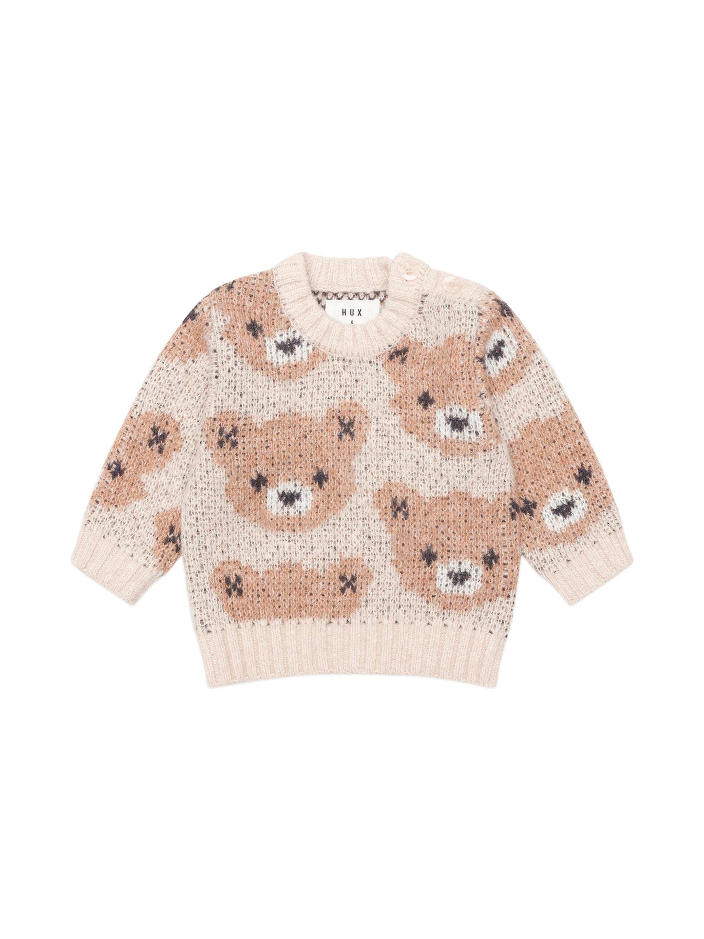 Huxbaby Huxbear Knit Jumper Ecru
