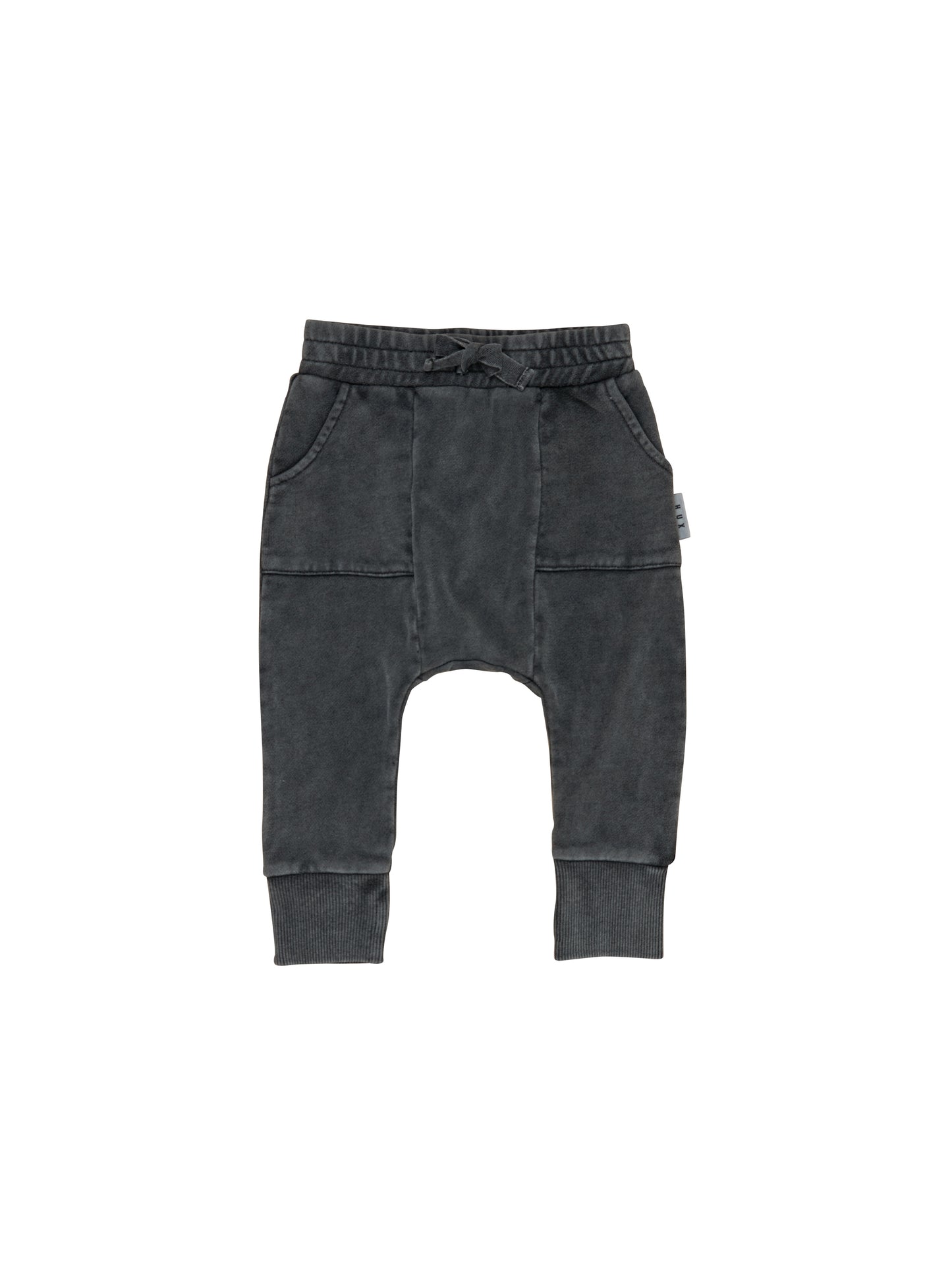 Huxbaby Pocket Drop Crotch Pant Vintage Black