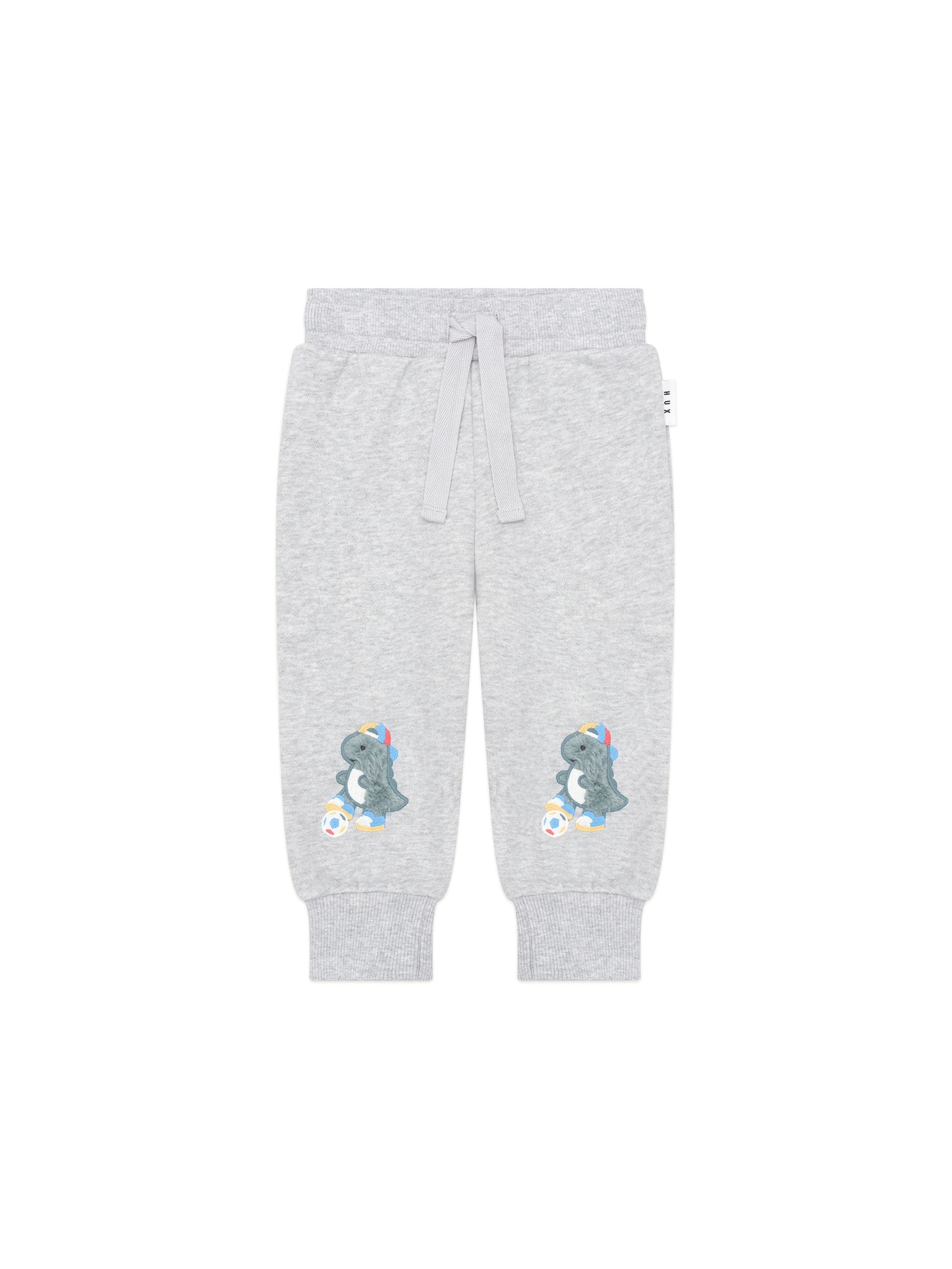 Huxbaby Soccersaurus Sweatpant Grey Marle