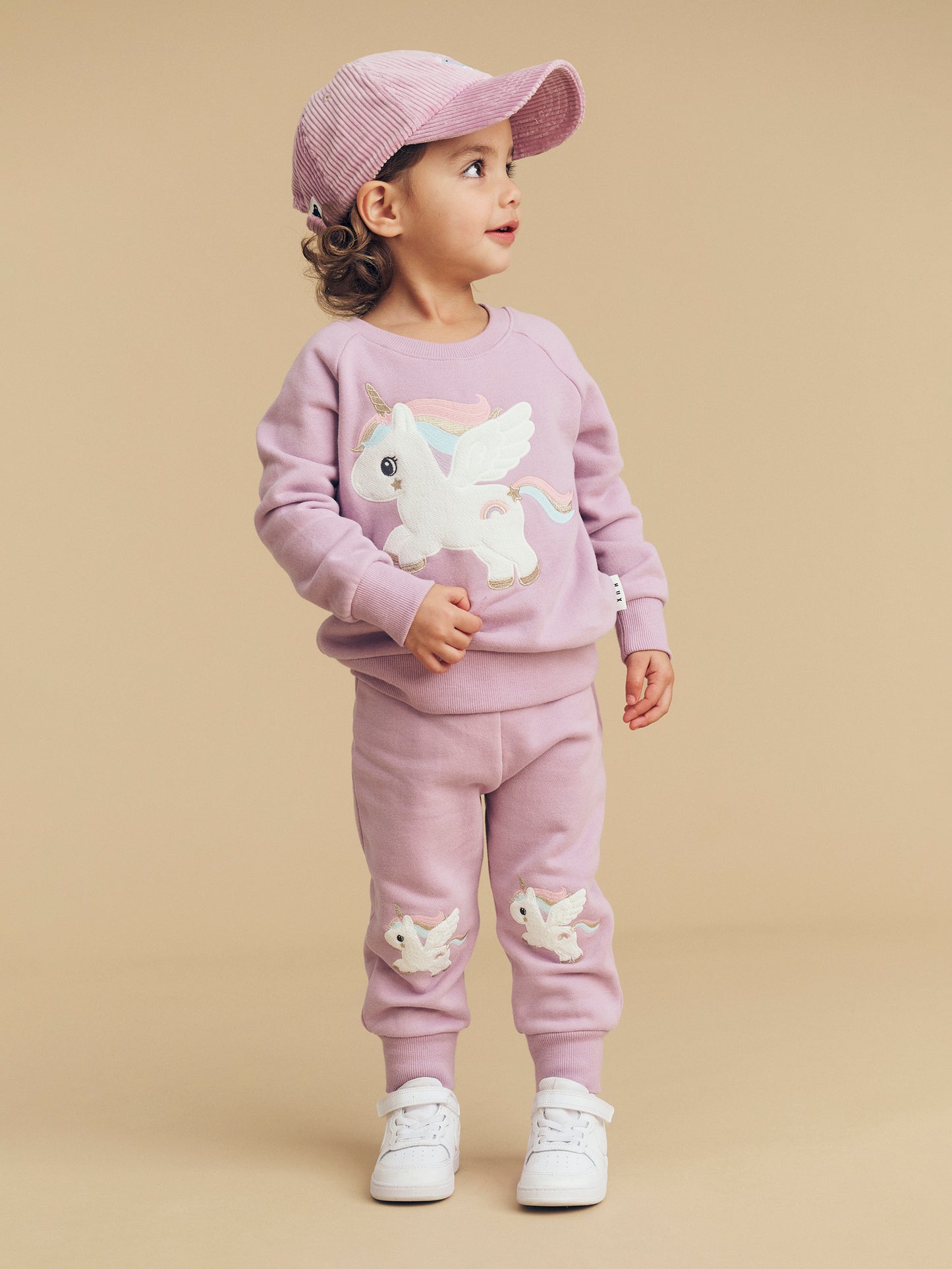 Huxbaby Magical Unicorn Retro Track Pant Orchid