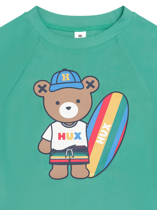 Huxbaby Surfer Hux Rashie Vintage Green