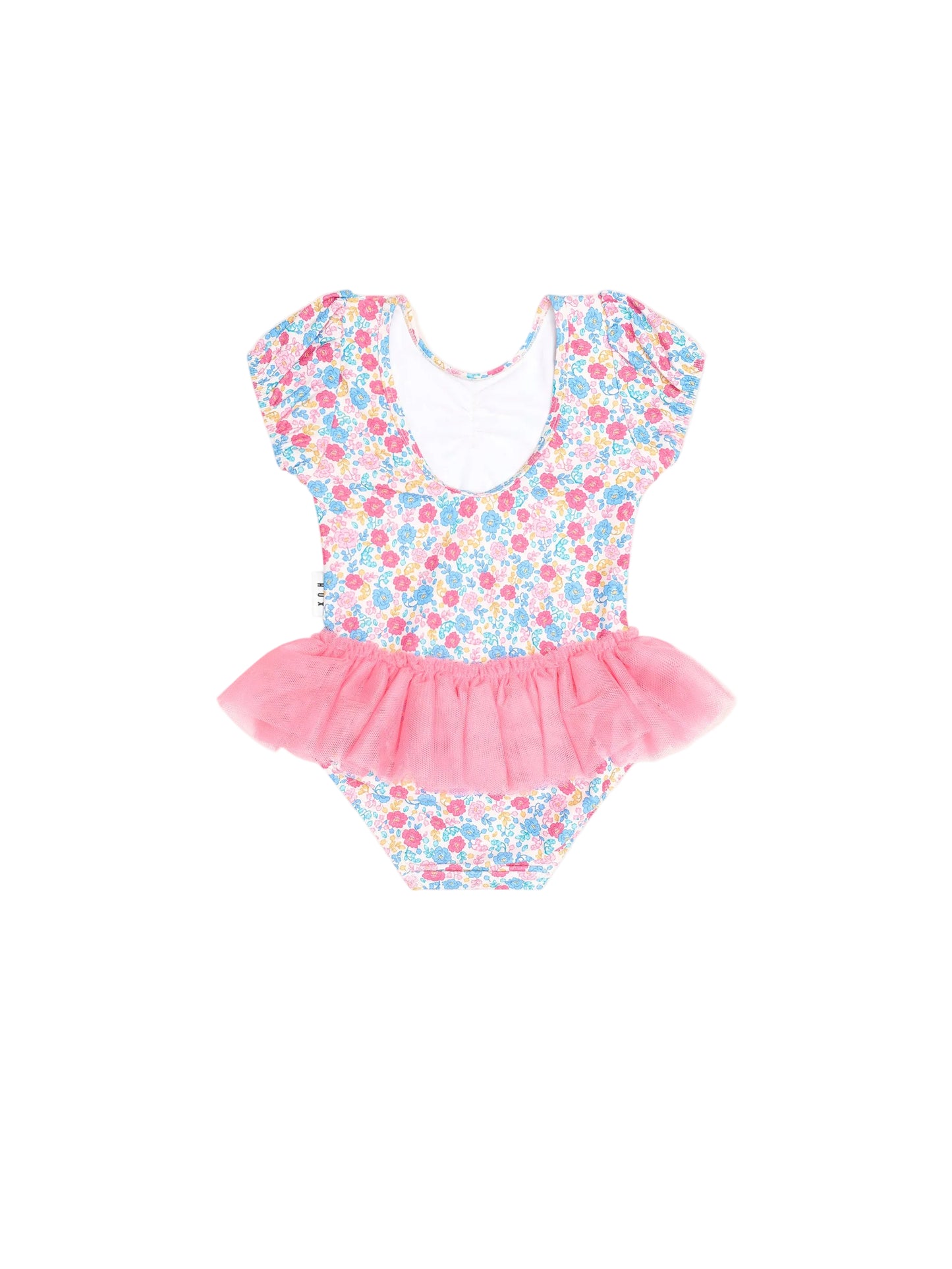 Huxbaby Vintage Floral Peplum Swimsuit