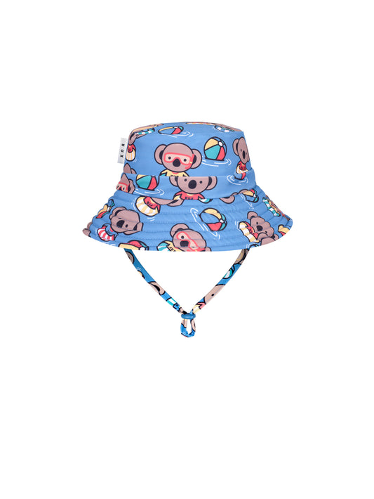 Huxbaby Kel Koala Swim Hat Marine