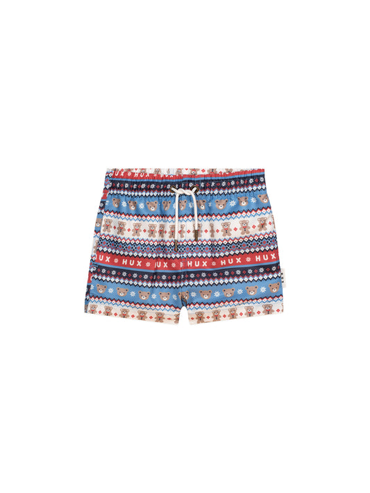 Huxbaby Festive Huxbear Swim Shorts