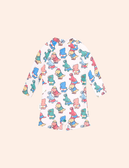HuxbabyTropicool Dino Swim Rashsuit