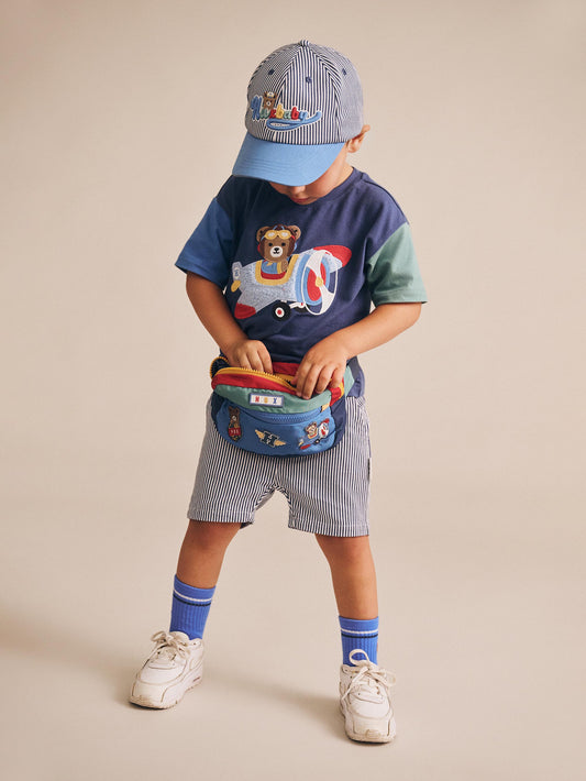 Huxbaby Nautical Stripe Huxbear Cap