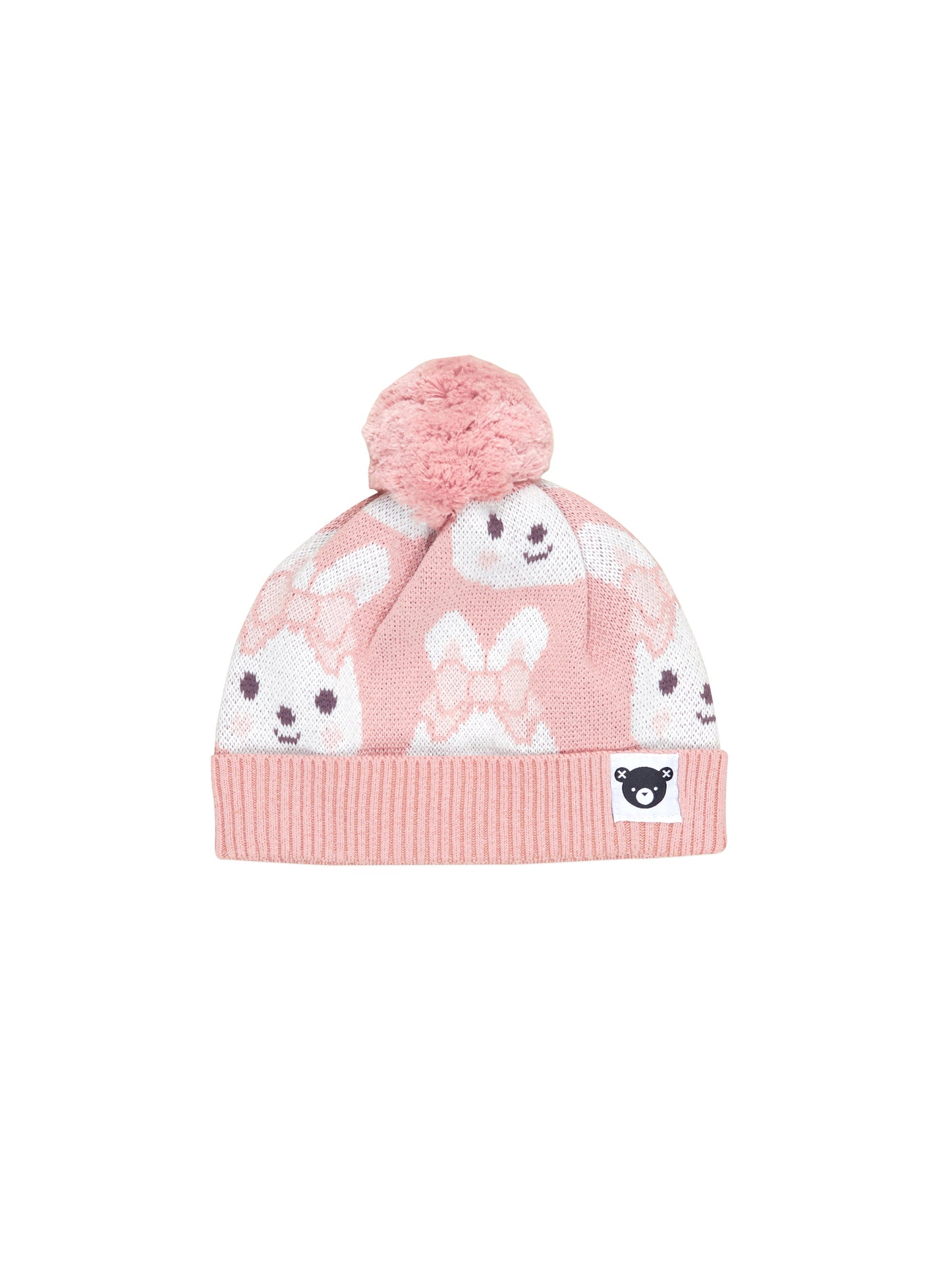 Huxbaby Love Knit Beanie Dusty Pink