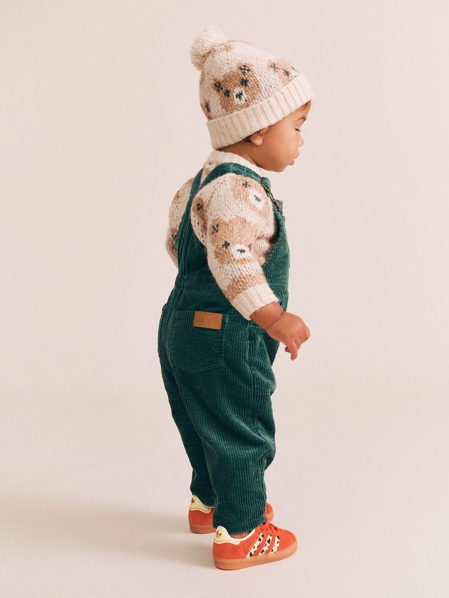 Huxbaby Classic Sponge Beanie Ecru