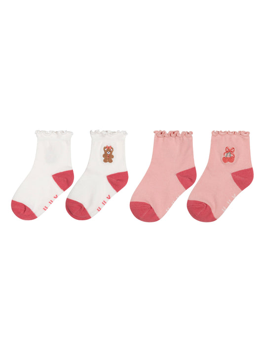 Huxbaby Frilly Festive Socks 2 Pack