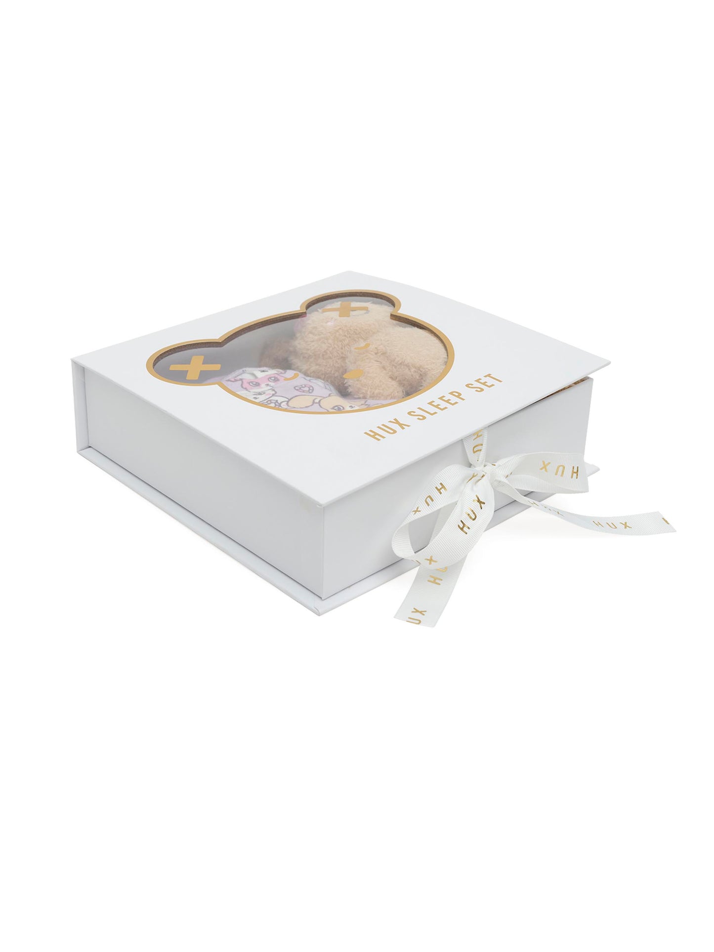 Huxbaby Gem Bunny Sleep Set and Friend Orchid