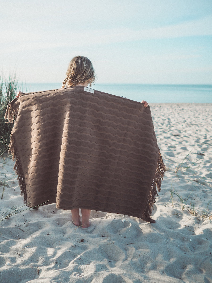 Grown Terry Towel Mud Wave