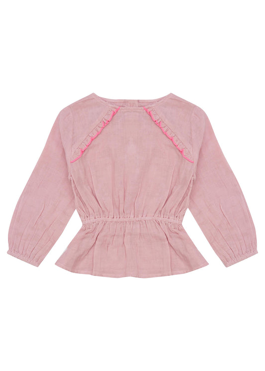 Bella and Lace Hazel Top Pink Lady Apple