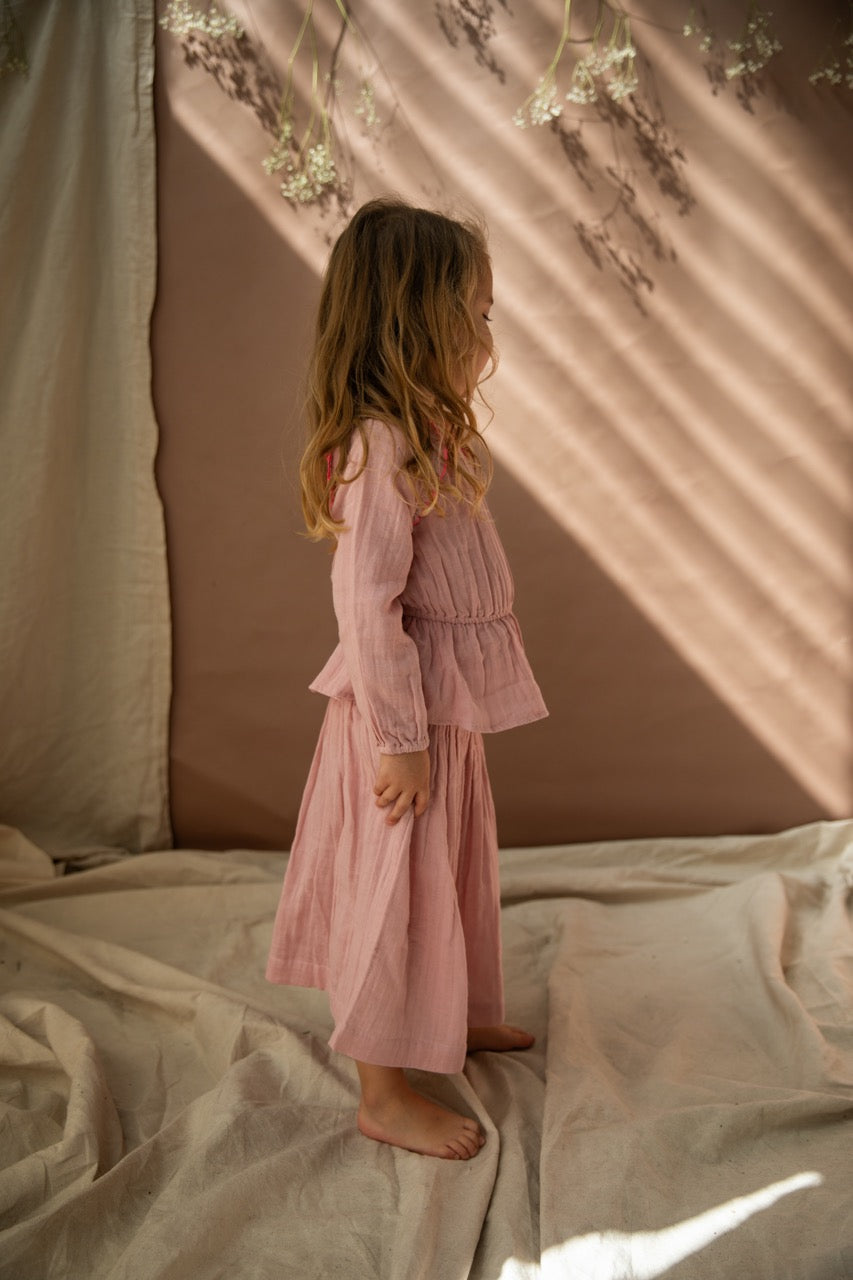Bella and Lace Hazel Top Pink Lady Apple