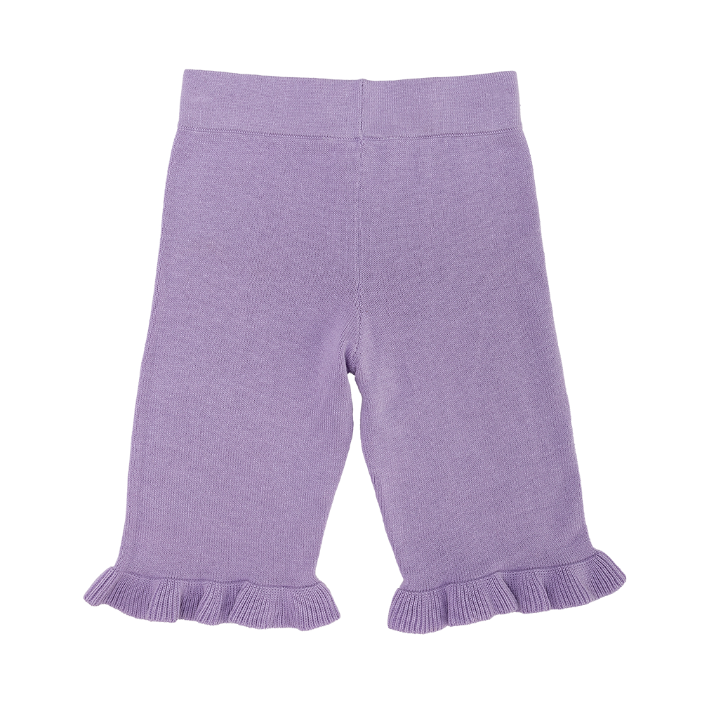 Grown Organic Frill Pant Lilac