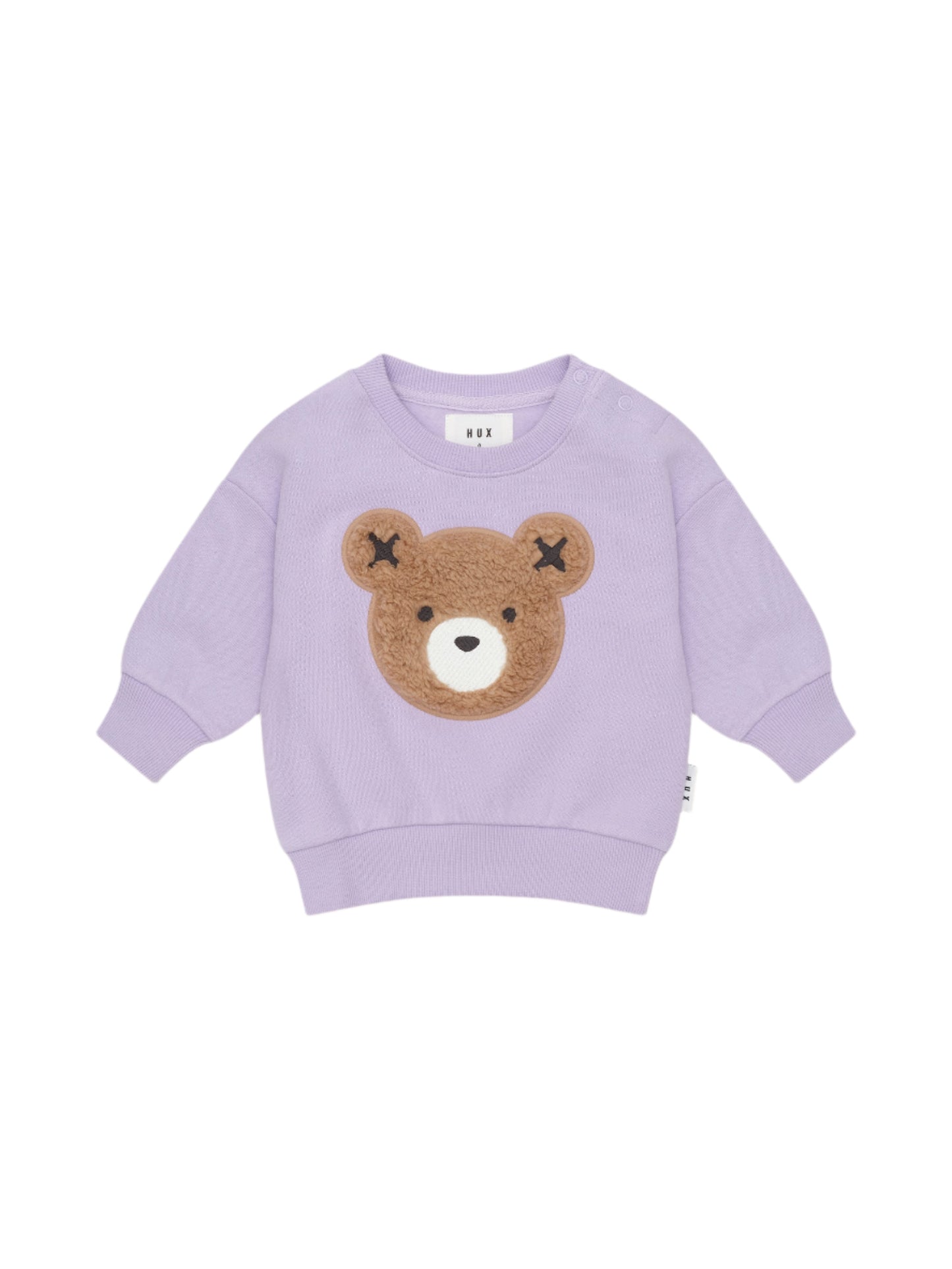 Huxbaby Furry Huxbear Sweatshirt Orchid