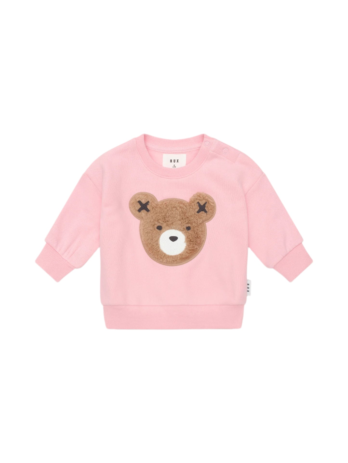 Huxbaby Furry Huxbear Sweatshirt Blush