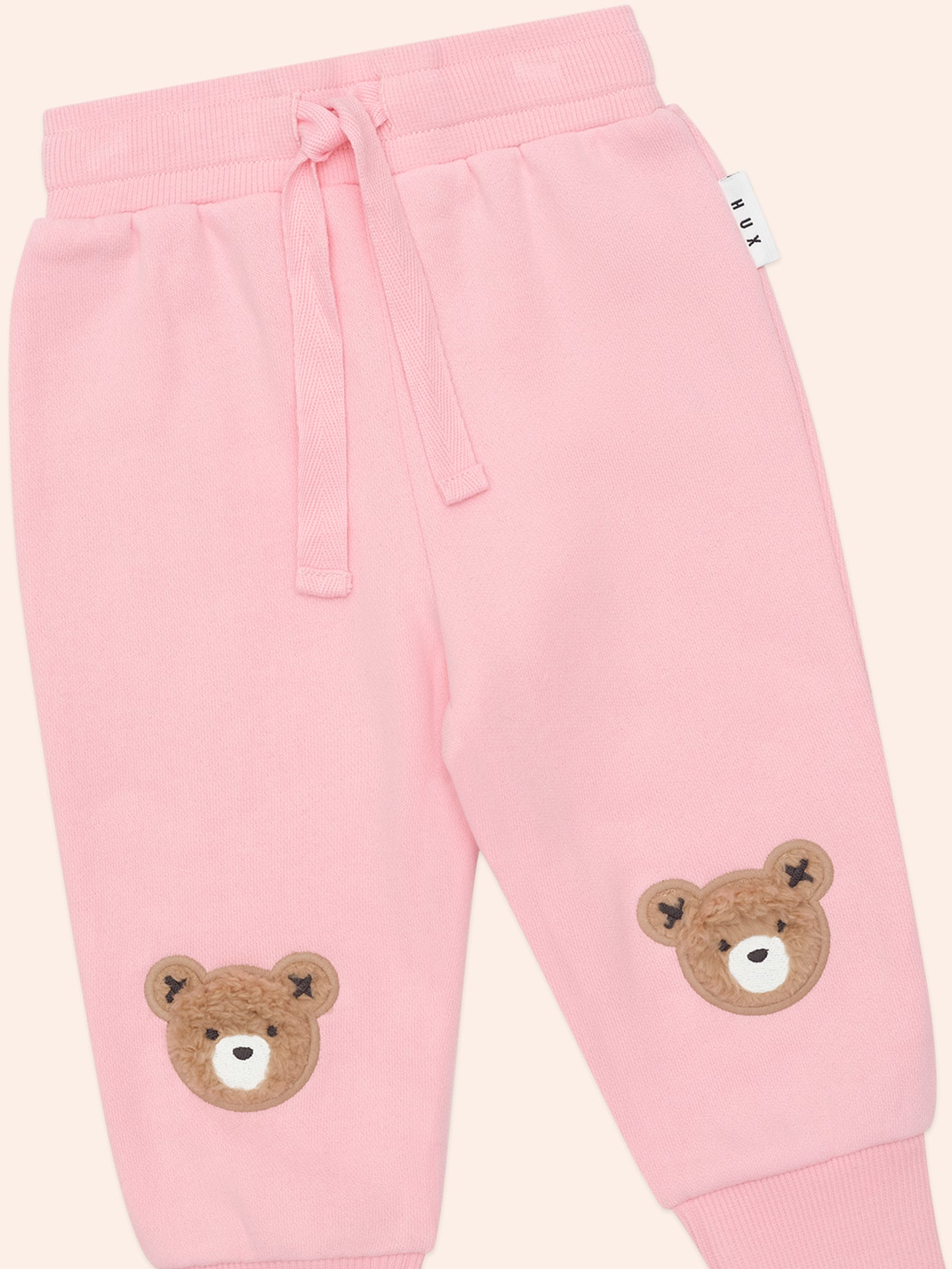 Huxbaby Furry Huxbear Trackpant Blush