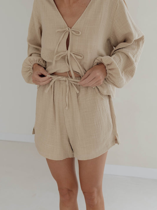 Ziggy Lou Womens Shorts Pistachio