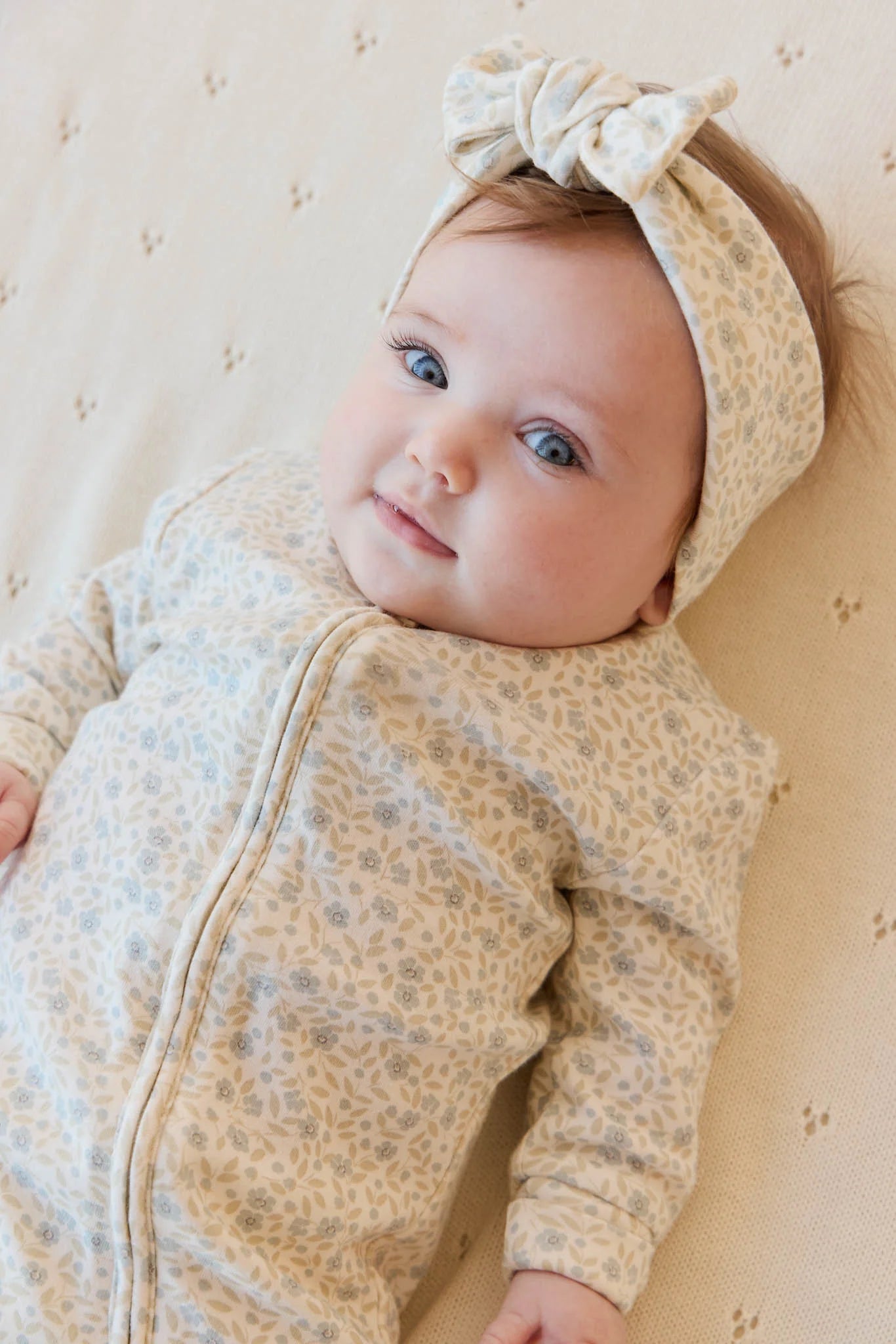Jamie Kay Organic Cotton Frankie Onepiece Elodie Whisper White