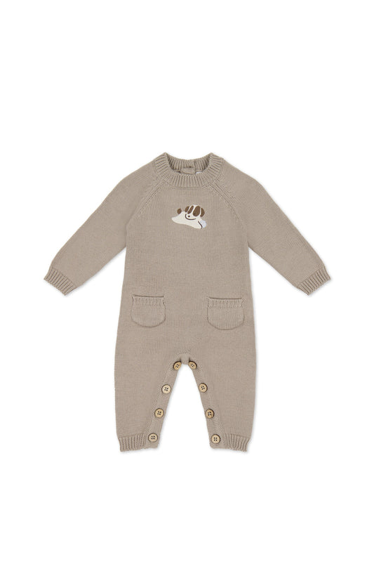 Jamie Kay Theo Knit Onepiece Tweed Sasha Puppy