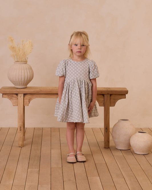 Rylee + Cru Rose Dress Seafoam