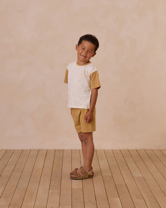 Rylee + Cru Contrast Short Sleeve Tee Summer Vibes