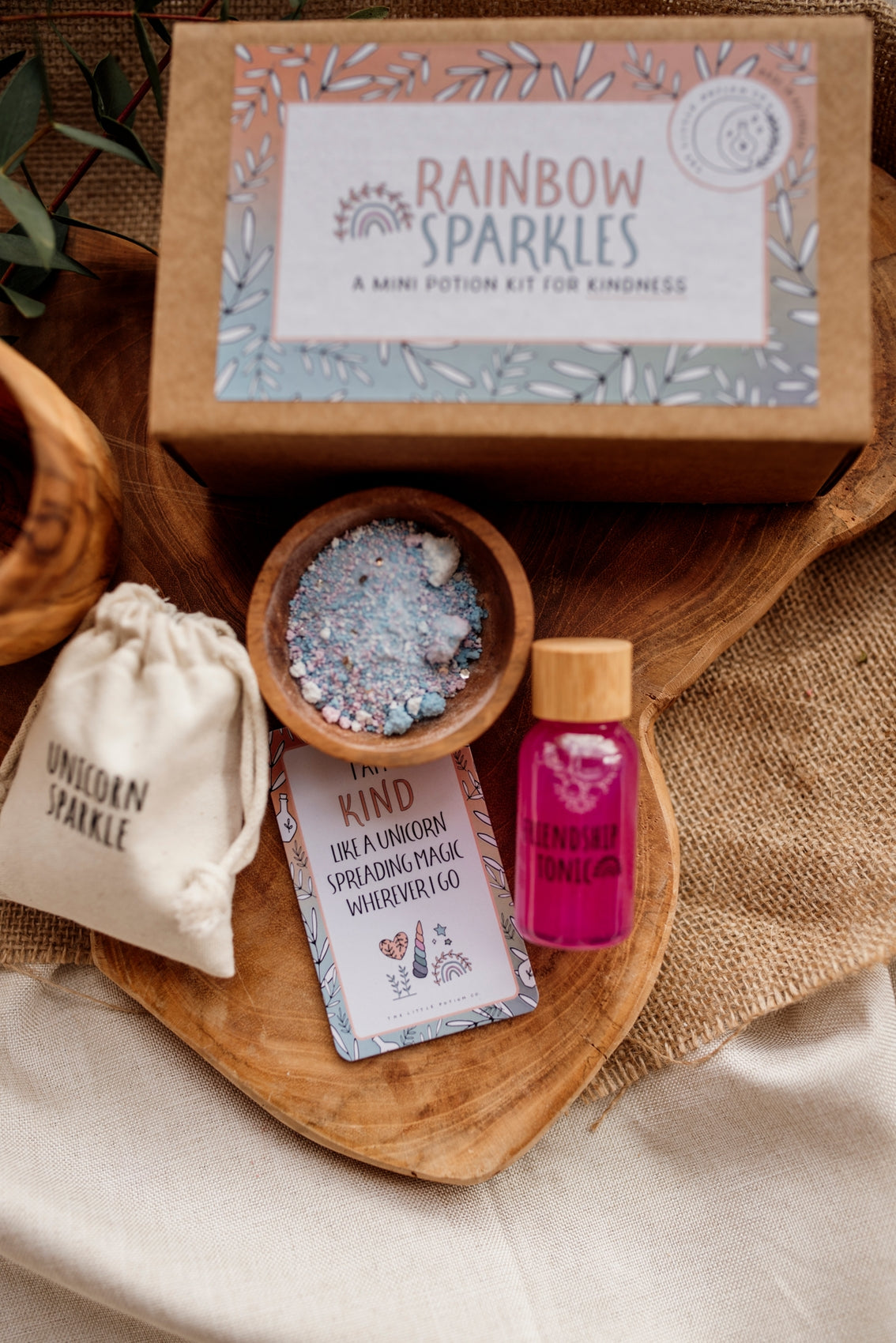 The Little Potion Co MiniRainbow Sparkels Potion Kit