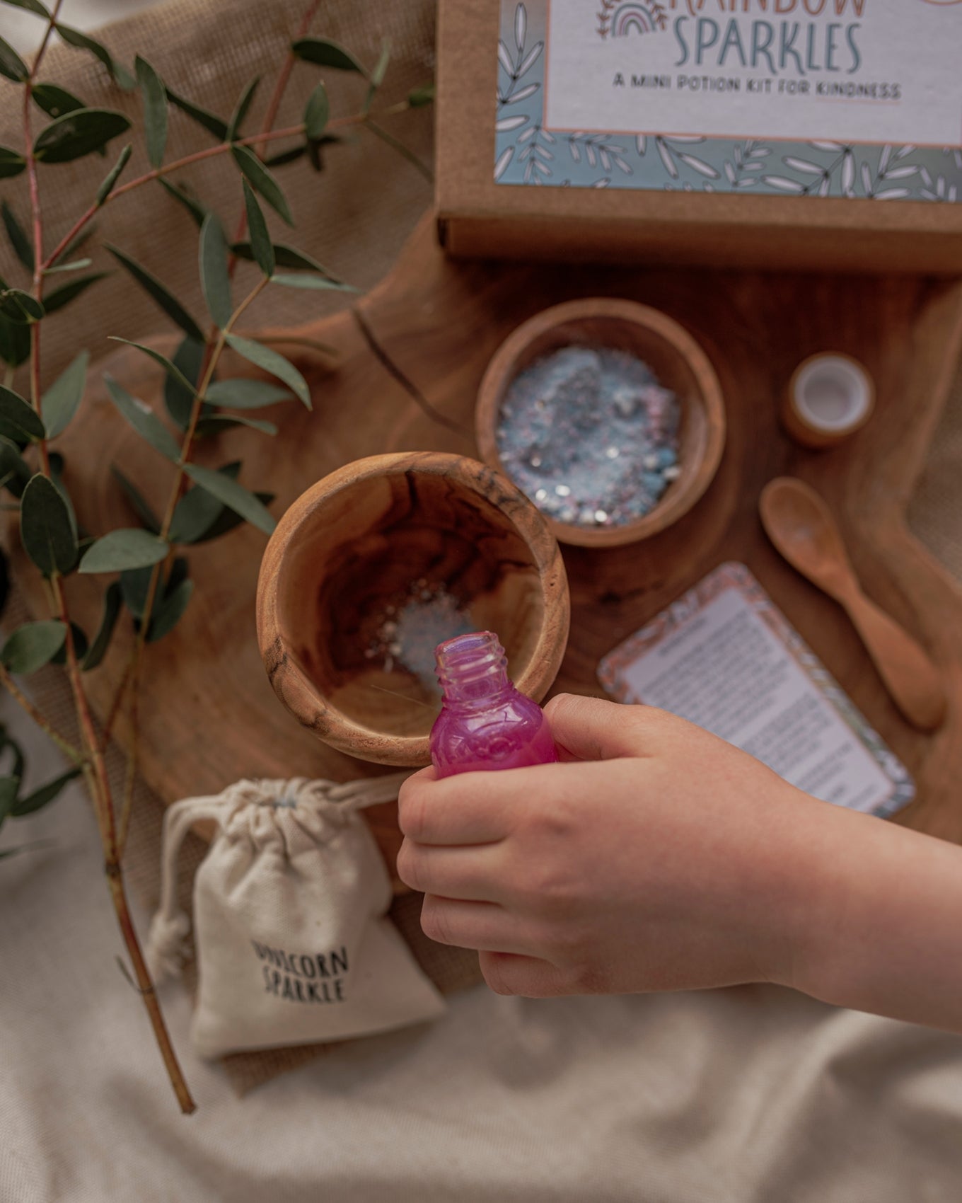 The Little Potion Co MiniRainbow Sparkels Potion Kit