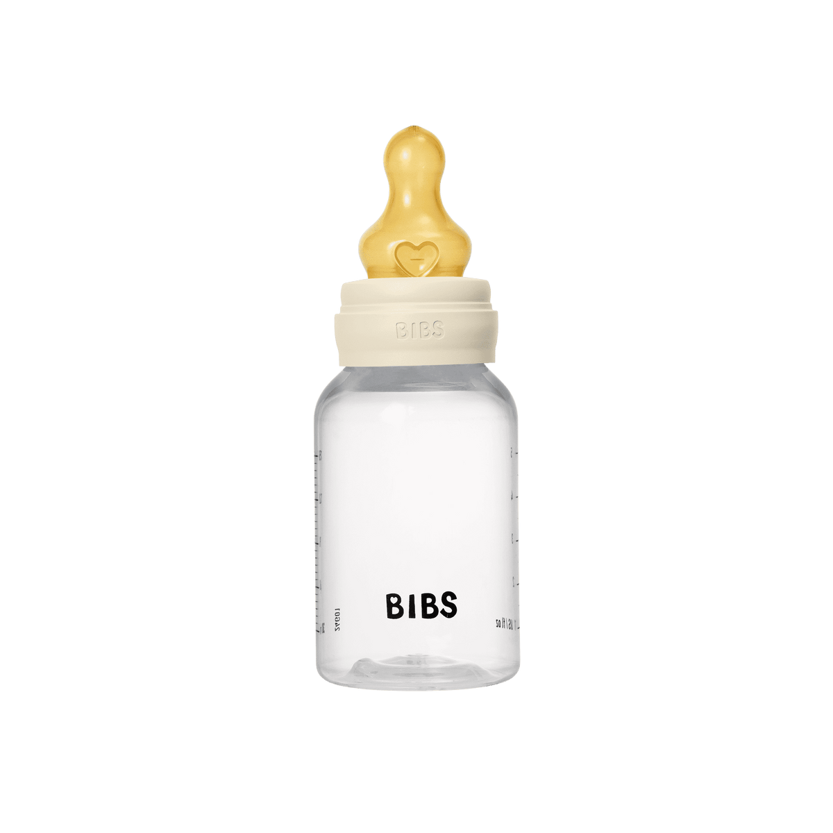 BIBS Dummies 150ml BPA free Plastic Bottle Set Ivory