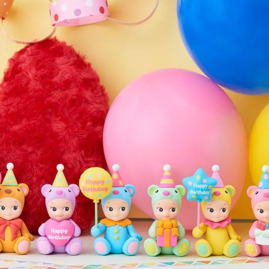 Sonny Angel Happy Birthday Gift Series Teddy Bear