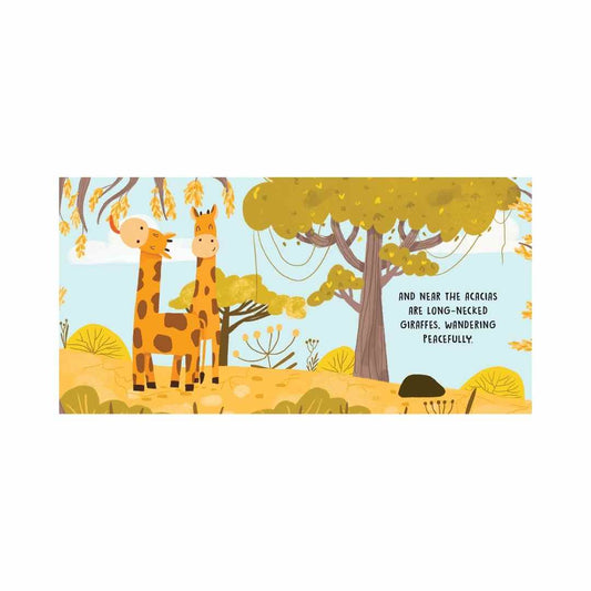 Sassi Board Book Sweet Sounds Stories The Savannah