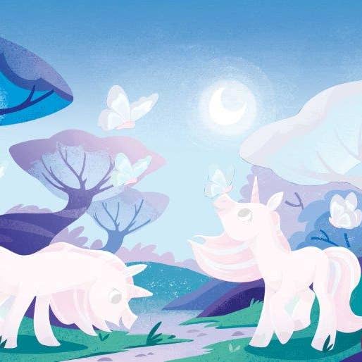 Sassi Free The Colours Reusable Paint Brush Book Unicorns