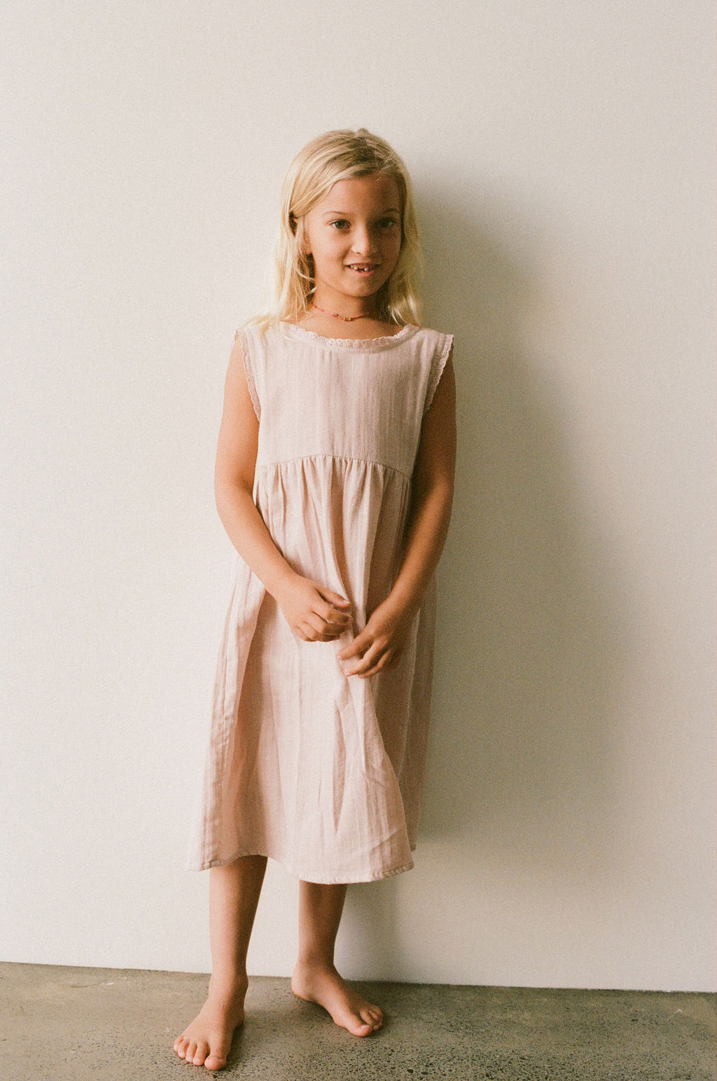 Illoura The Label Eden Dress Dusty Pink