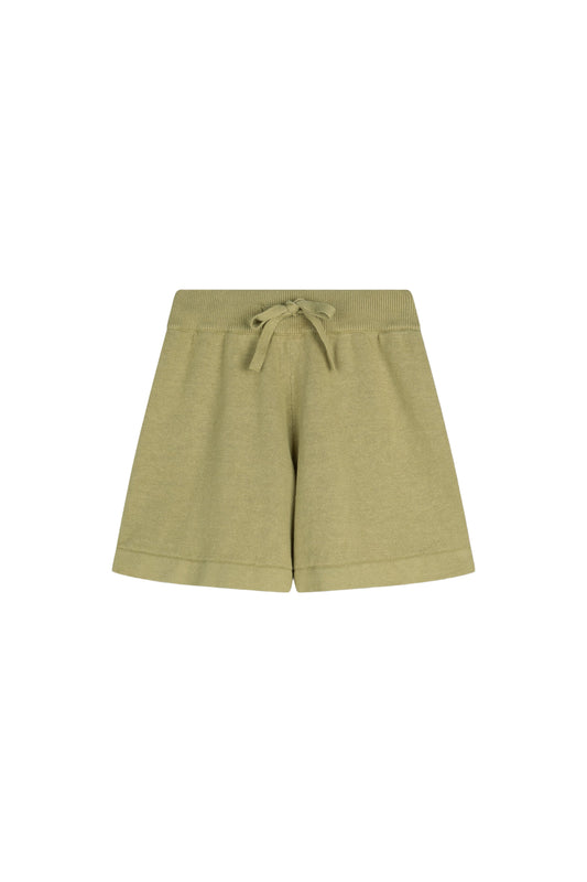 Illoura The Label Lightweight Knit Shorts Moss