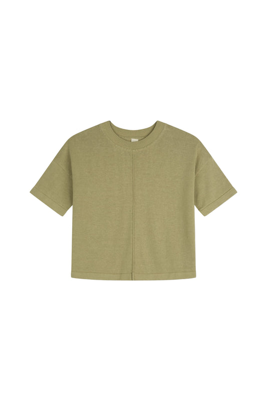 Illoura The Label Lightweight Knit Tee Moss