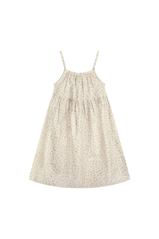 Illoura The Label Darcy Dress Indigo Bloom Print