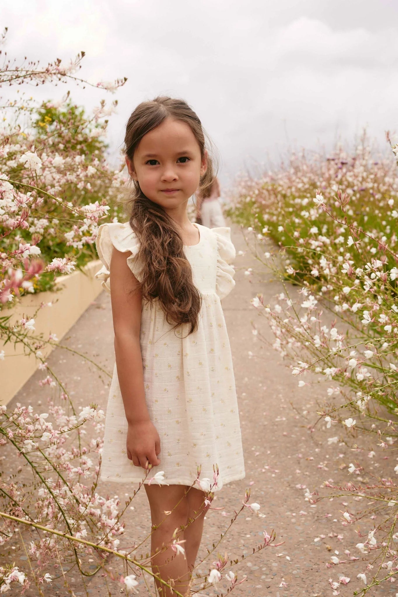 Jamie Kay Organic Cotton Muslin Brielle Dress Vintage Ditsy