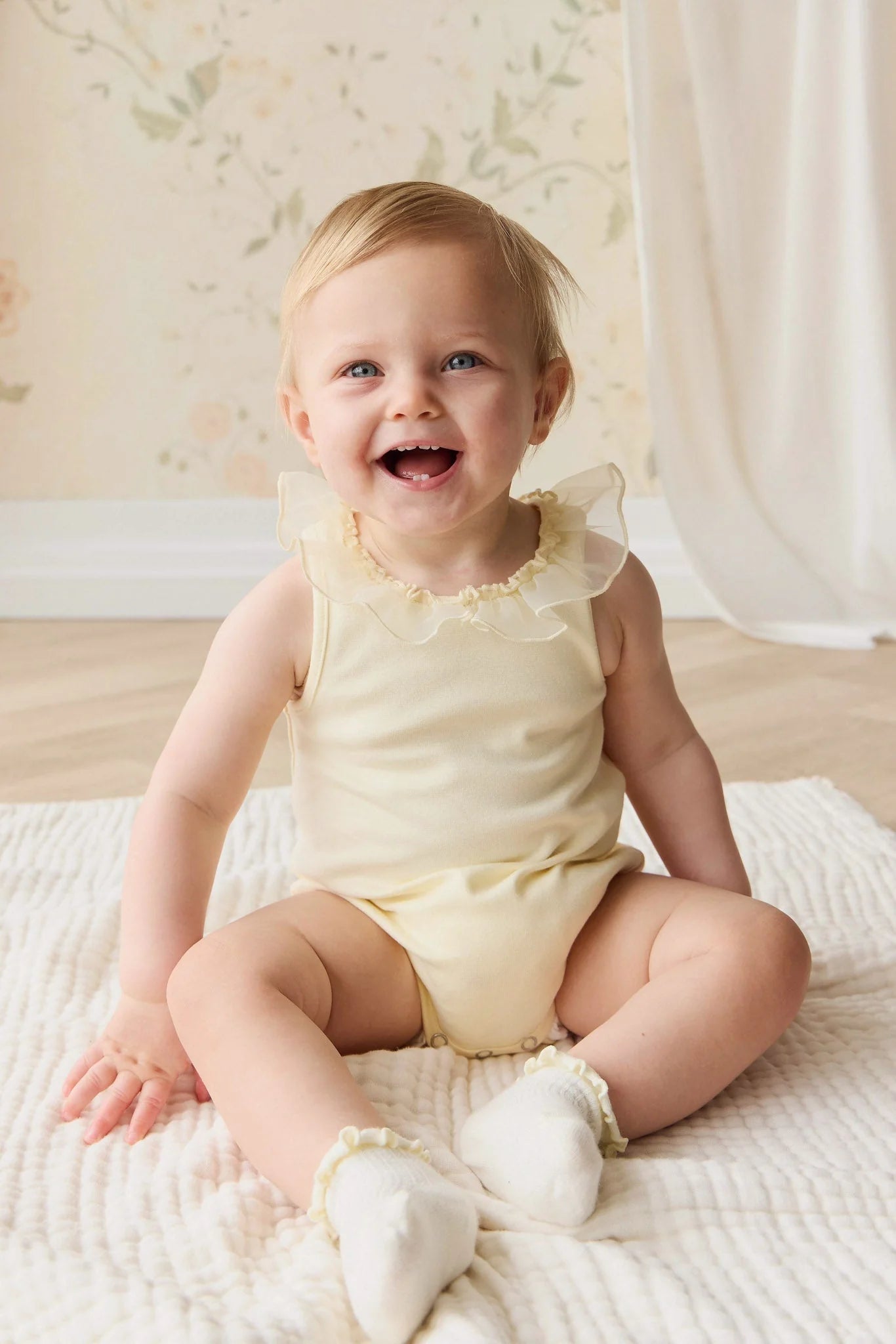 Jamie Kay Adalyn Playsuit Lemon