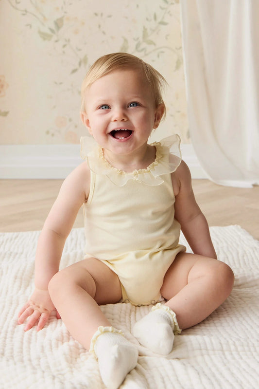 Jamie Kay Adalyn Playsuit Lemon