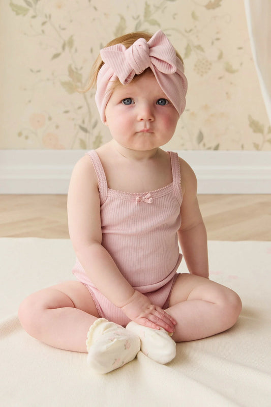 Jamie Kay Organic Cotton Modal Singlet Bodysuit Trinket