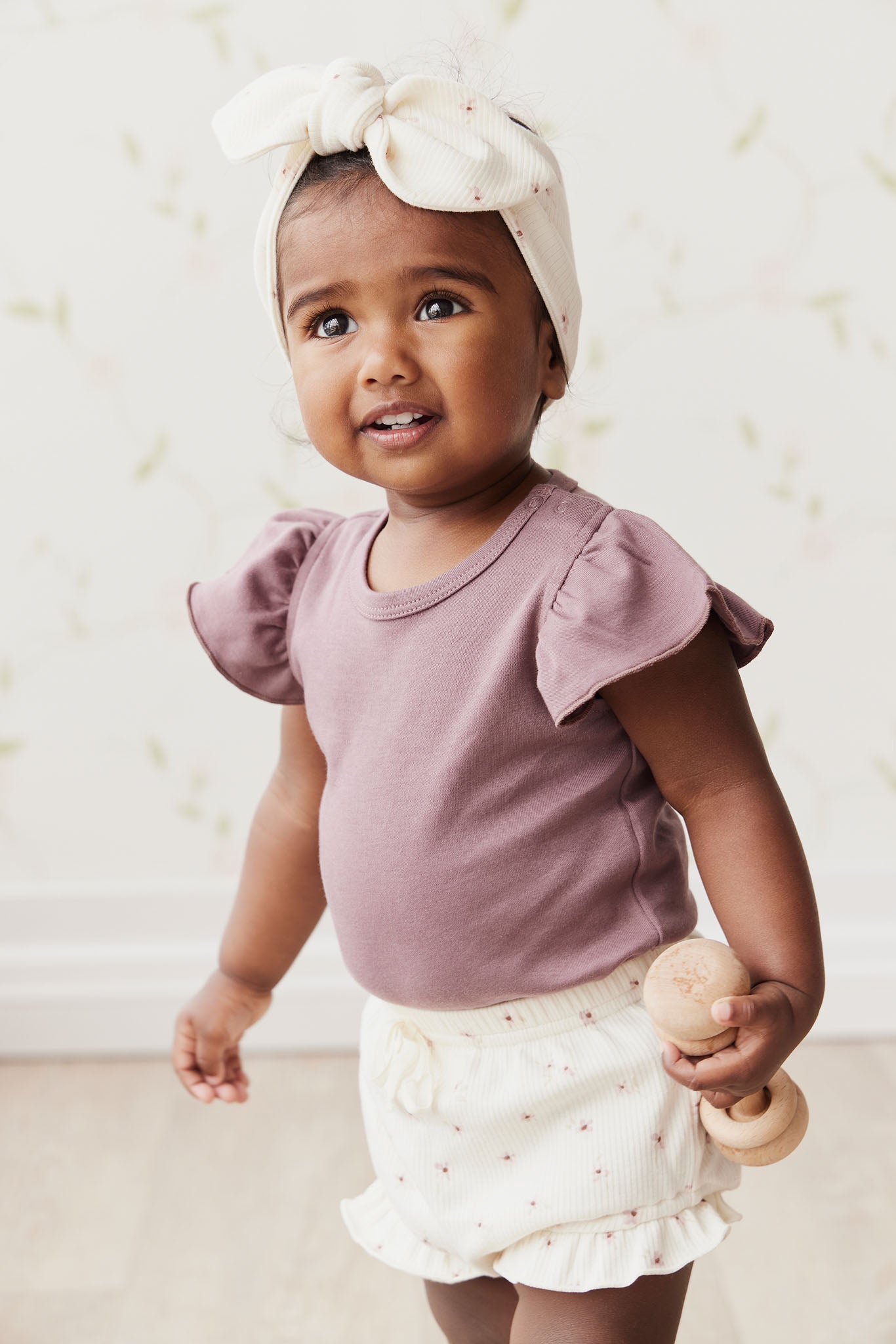 Jamie Kay Pima Cotton Fleur Bodysuit Twilight