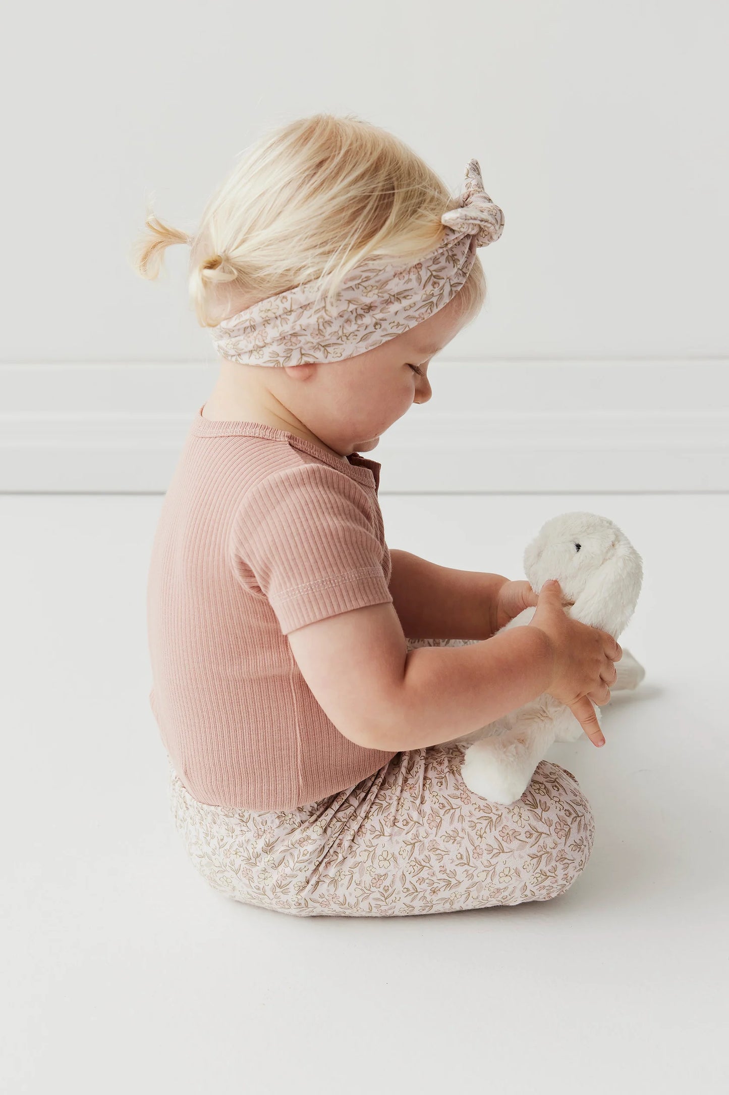 Jamie Kay Organic Cotton Headband Ariella Mauve