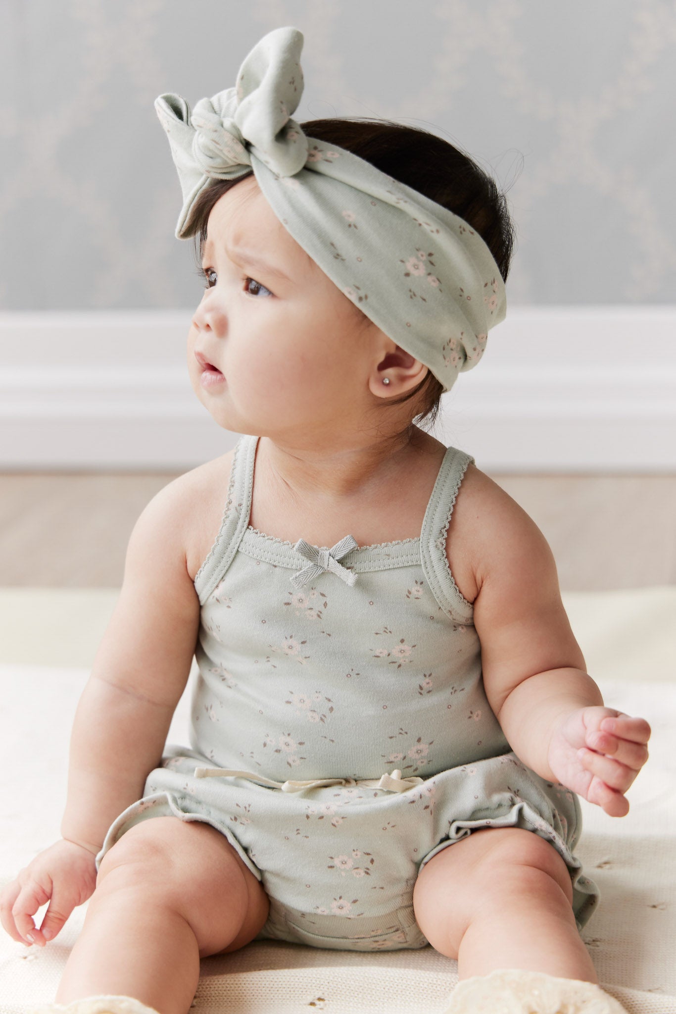 Jamie Kay Organic Cotton Headband Lulu Blue