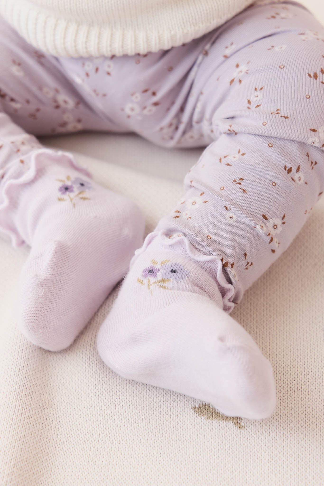 Jamie Kay Organic Cotton Everyday Legging Lulu Bloom Iris