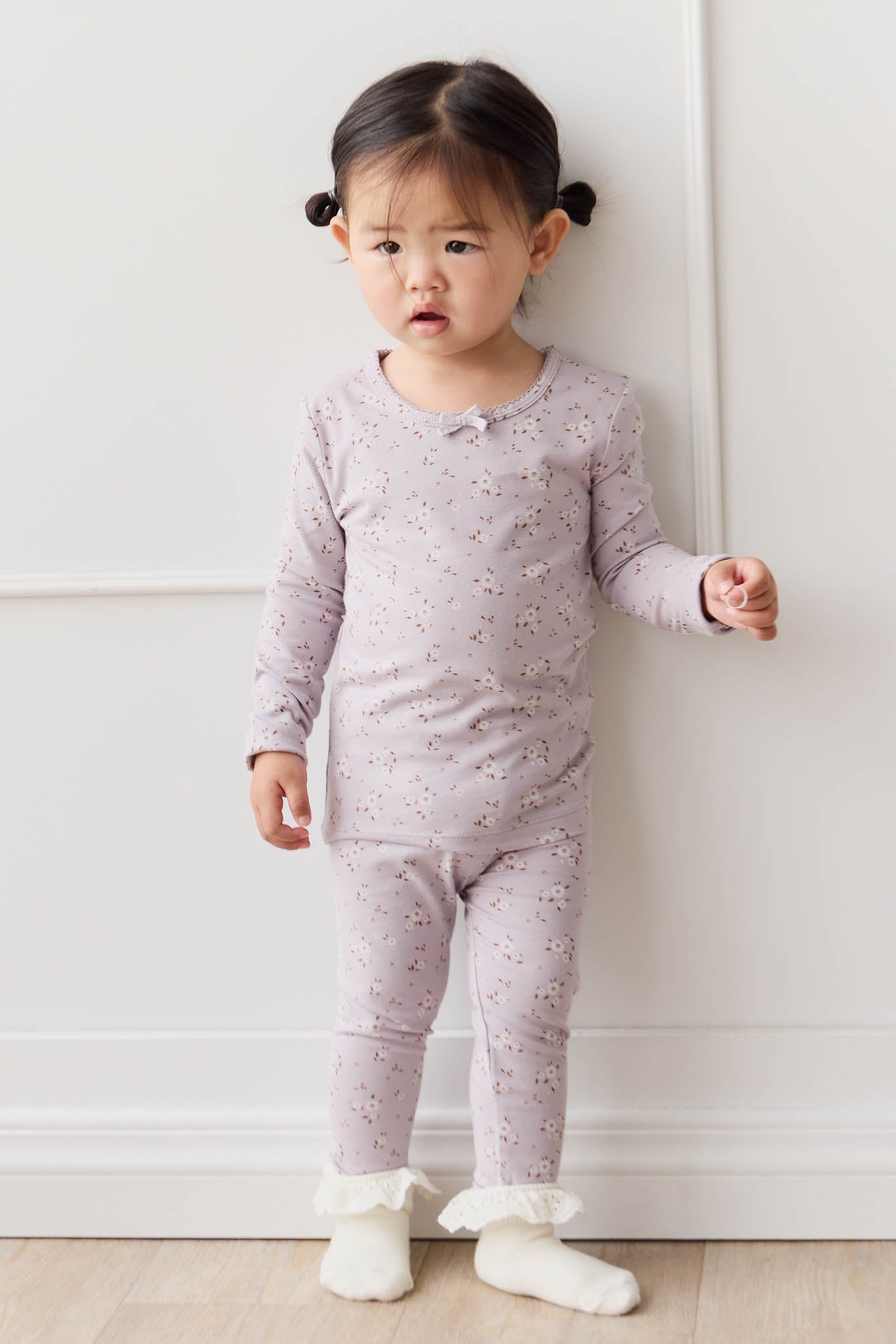 Jamie Kay Organic Cotton Long Sleeve Top Lulu Bloom Iris