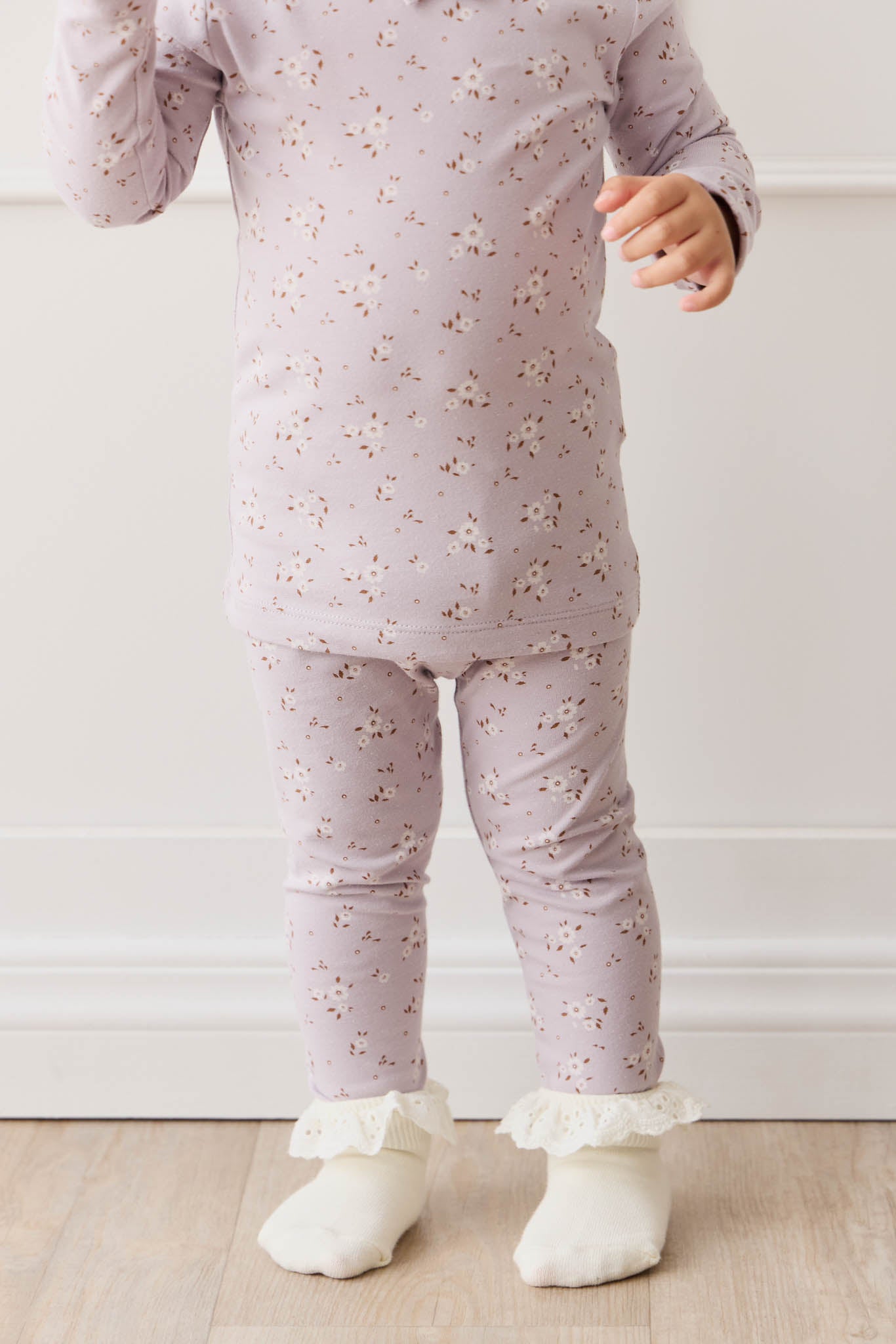 Jamie Kay Organic Cotton Everyday Legging Lulu Bloom Iris