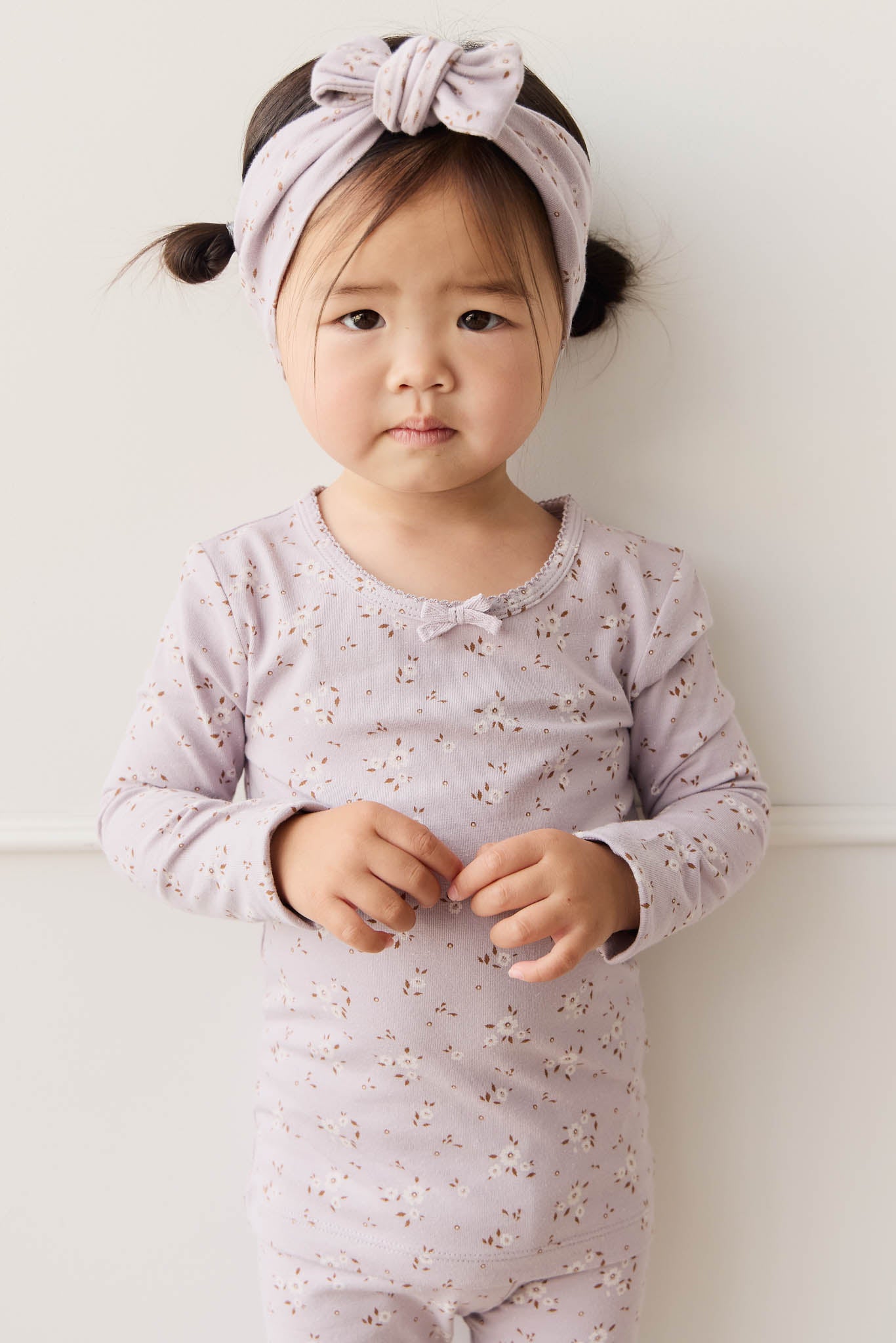 Jamie Kay Organic Cotton Long Sleeve Top Lulu Bloom Iris